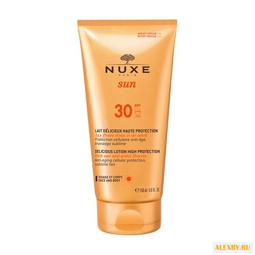Nuxe Sun молочко для лица и