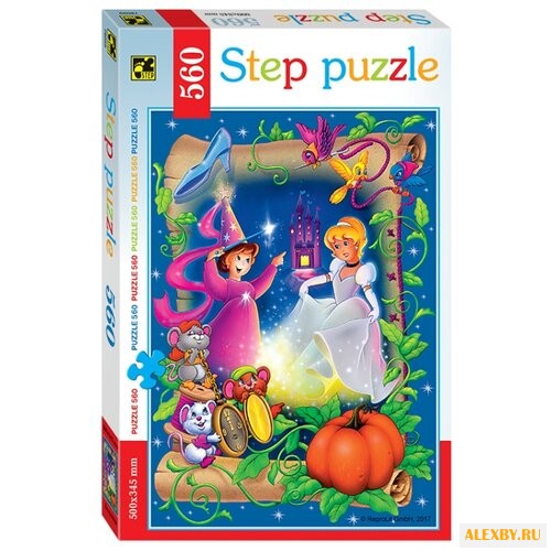 Пазл Step puzzle Золушка 78099
