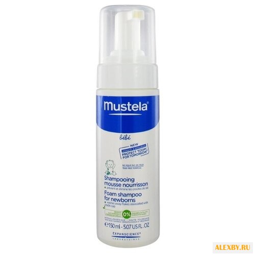 Mustela Пенка-шампунь для