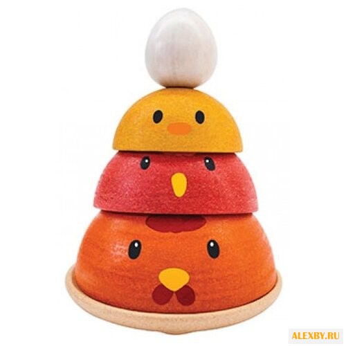 Пирамидка PlanToys Куриное
