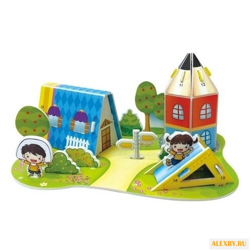 Пазл Zilipoo 3D Детский сад