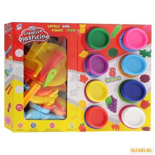 Пластилин BRADEX Креативный DE