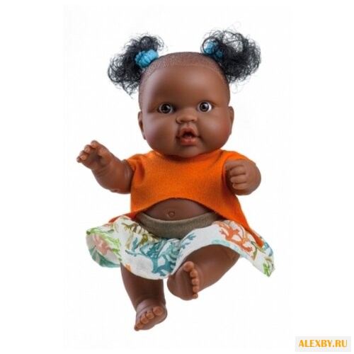 Пупс Эбе 22 см мулатка 00117