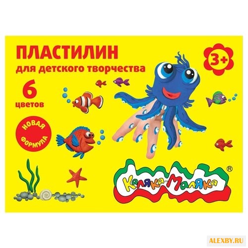 Пластилин Каляка-Маляка 6