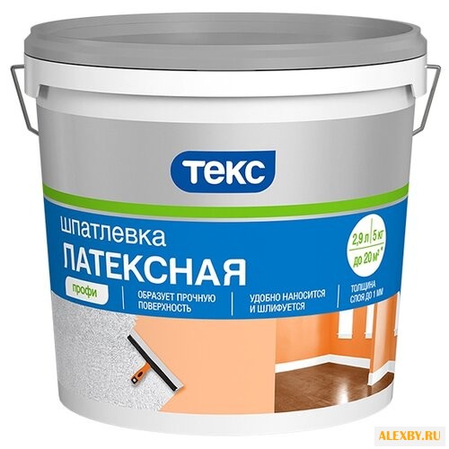 Шпатлевка ТЕКС латексная Профи