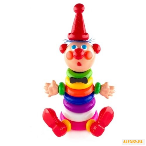 Пирамидка Пластмастер Клоун 8