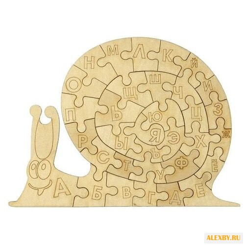 Пазл Woody Умная улитка 112