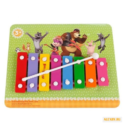 Играем вместе металлофон Маша и