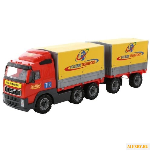 Фура Полесье с прицепом Volvo