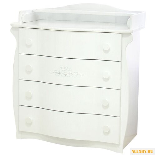 Пеленальный комод Красная