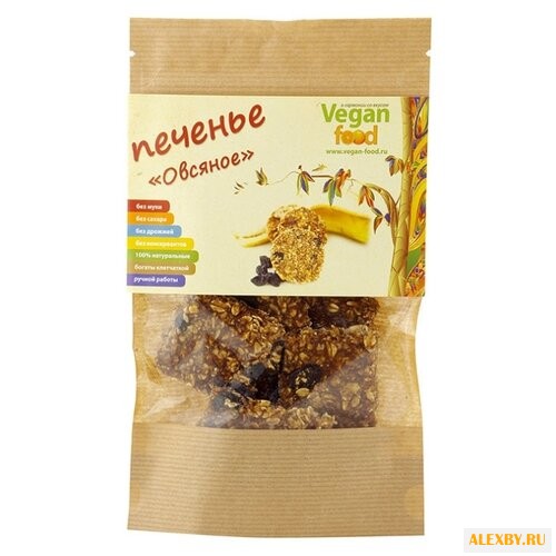 Печенье Vegan food Овсяное 100 г