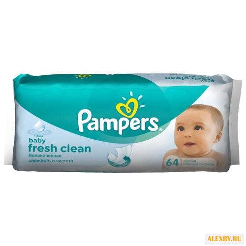 Влажные салфетки Pampers Baby