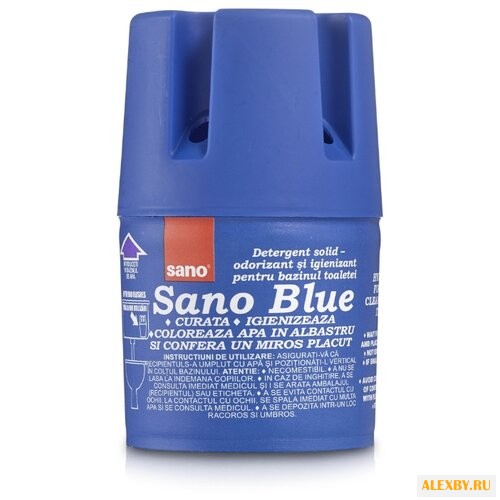Sano мыло для сливного бака Blue