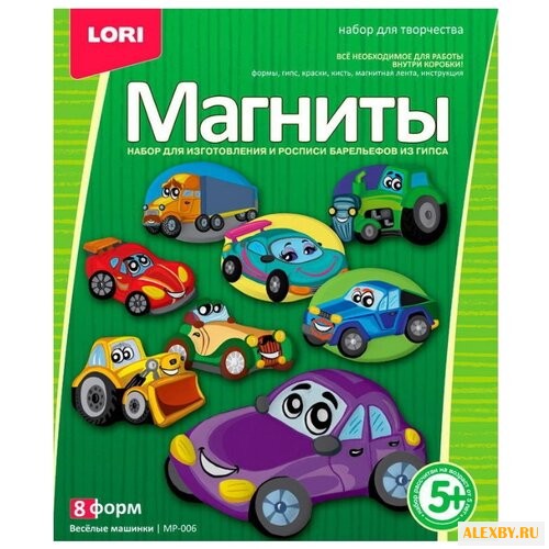 LORI Магниты - Весёлые машинки