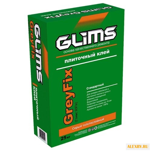 Клей GLIMS GreyFix 25 кг