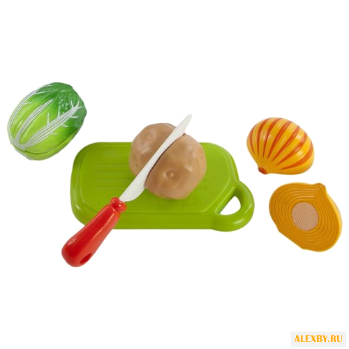 Набор продуктов с посудой Mary