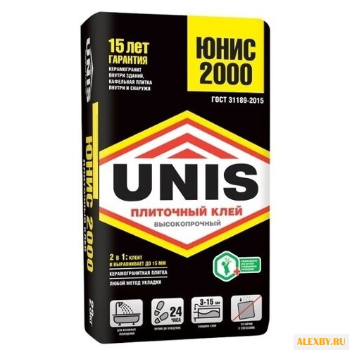 Клей Unis 2000 23 кг