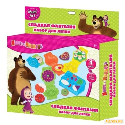 Масса для лепки Multiart Маша и