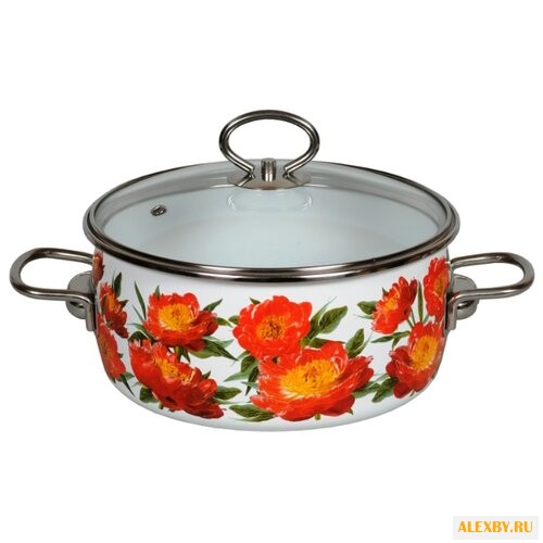 Кастрюля СтальЭмаль 1SA205S 3 л