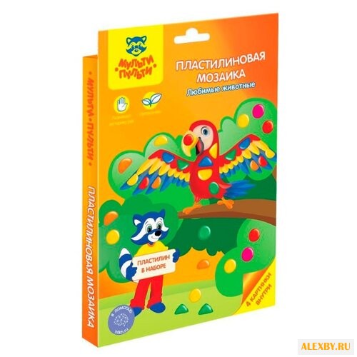 Пластилин Мульти-Пульти Любимые