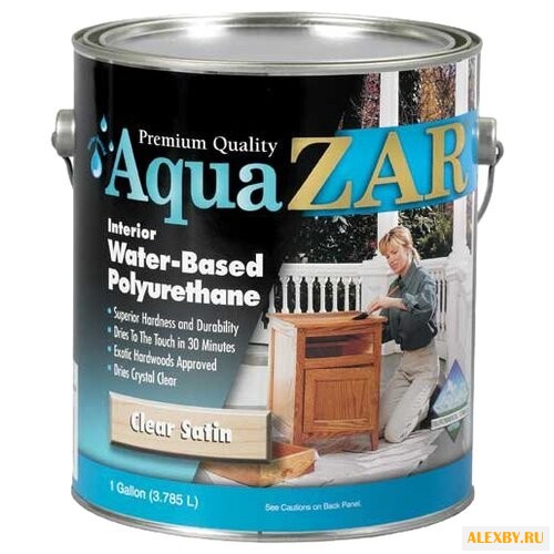 Лак ZAR Aqua Interior