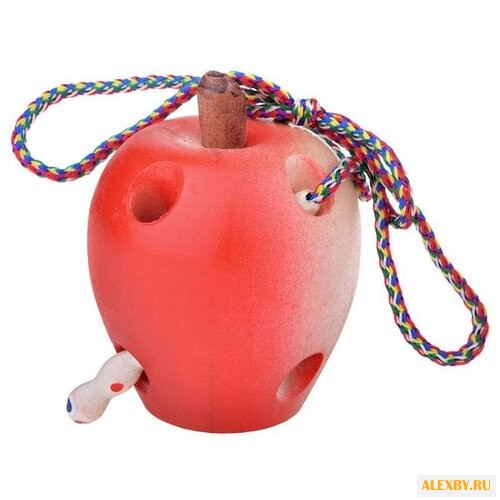 Шнуровка RNToys Яблоко красное