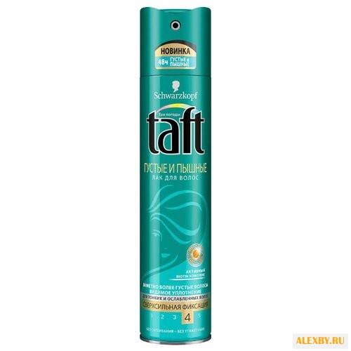 Taft Лак для волос Густые и
