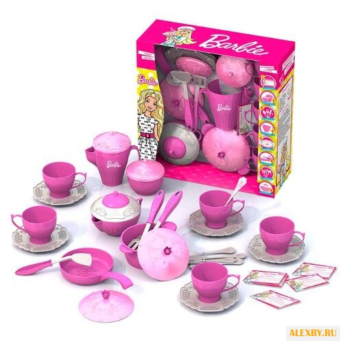 Набор посуды Нордпласт Барби 645