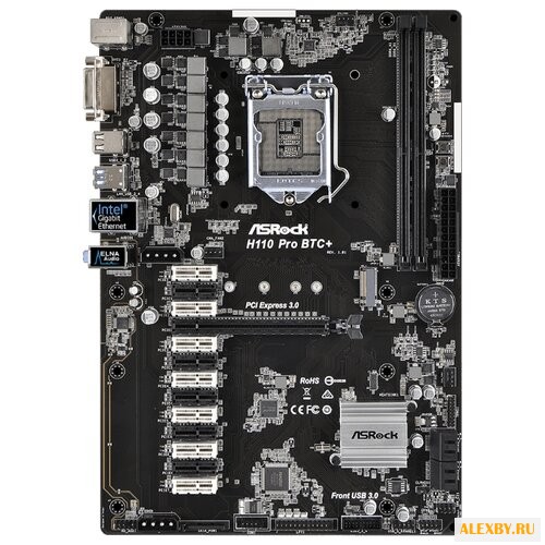 Материнская плата ASRock H110