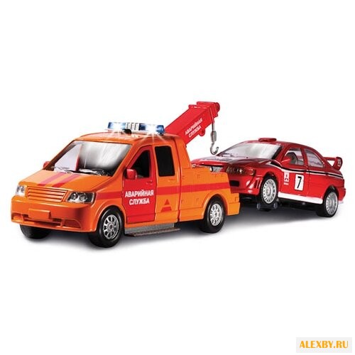 Набор машин ТЕХНОПАРК Эвакуатор