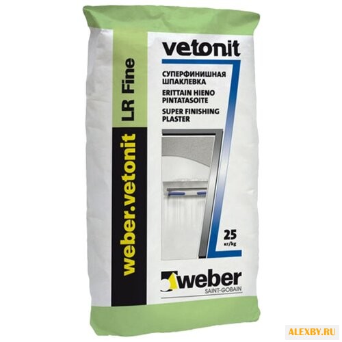 Шпатлевка Weber LR Fine