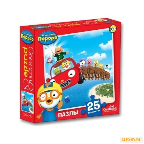 Пазл Origami Пингвиненок Пороро