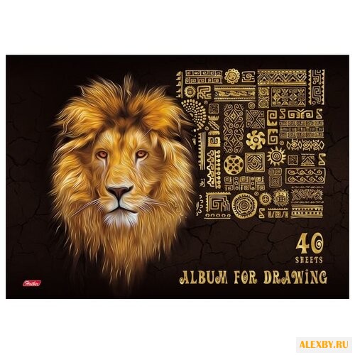 Альбом для рисования Hatber 3D