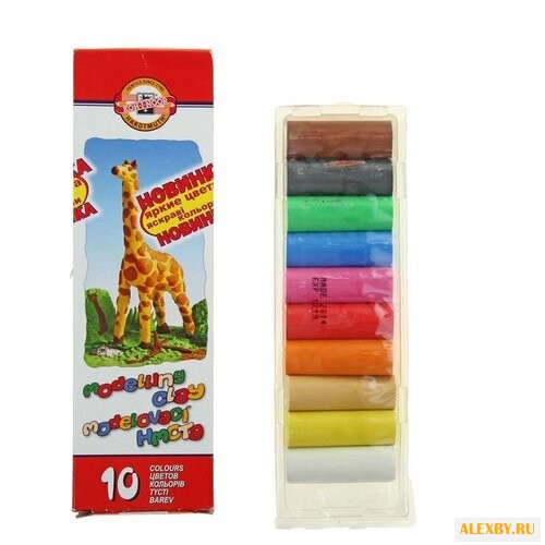 Пластилин KOH-I-NOOR Жираф 10