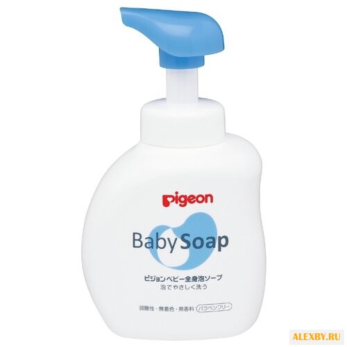 Pigeon Мыло-пенка 0+ мес
