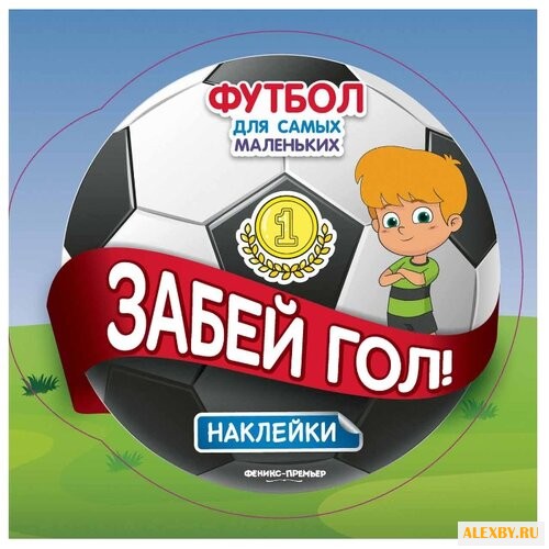 Книжка с наклейками Забей гол!