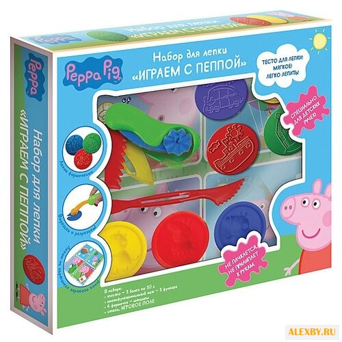 Пластилин РОСМЭН Играем с