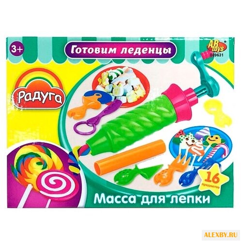 Масса для лепки ABtoys Радуга