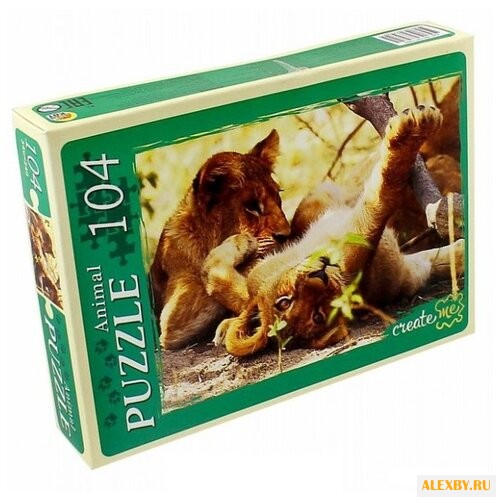 Пазл Рыжий кот Animal Львицы