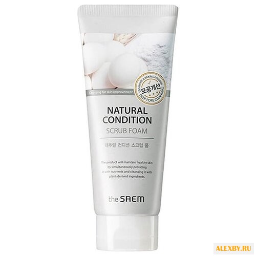 The Saem пенка-скраб Natural