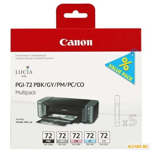 Картридж Canon PGI-72 PBK GY PM