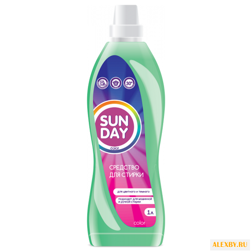 Жидкость для стирки SUNDAY для