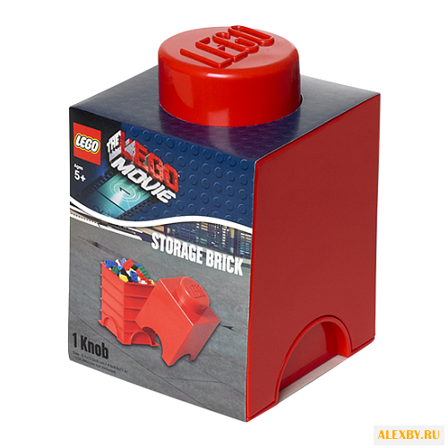 Контейнер LEGO 1 Knob 13х13х18
