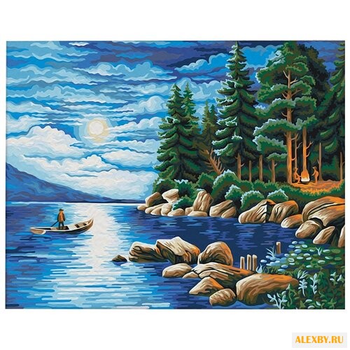Мосфа Картина по номерам Ночь в