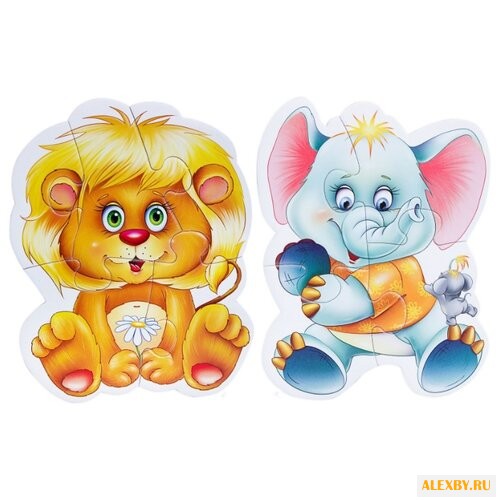 Набор пазлов Vladi Toys Зоопарк