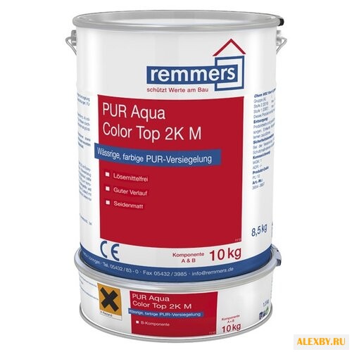 Лак Remmers PUR Aqua Color Top