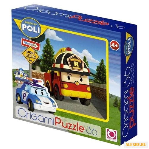 Пазл Origami Robocar Poli Рой
