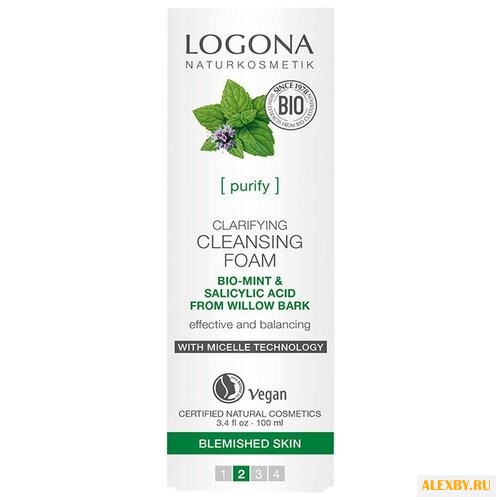 Logona Очищающая пенка для