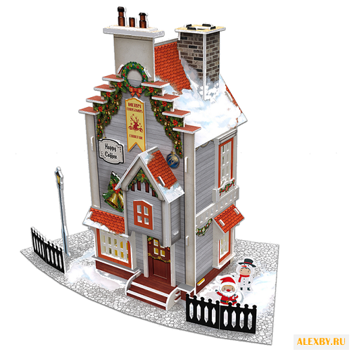 Пазл CubicFun Рождественский