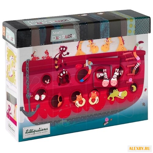 Пазл Lilliputiens Ноев ковчег